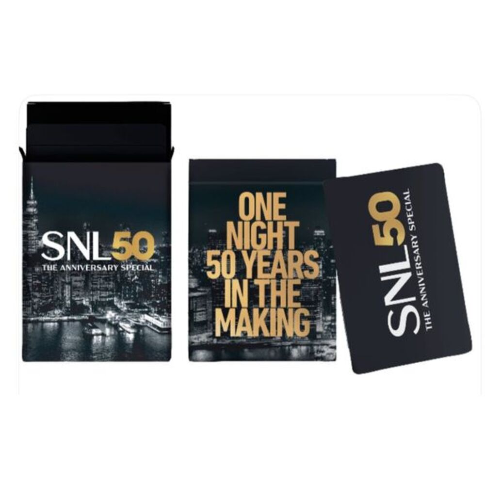 SNL 50th Anniversary Special Playing Cards‎ Sealed Collectible Limited Edition